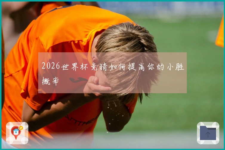 2026世界杯竞猜如何提高你的小胜概率